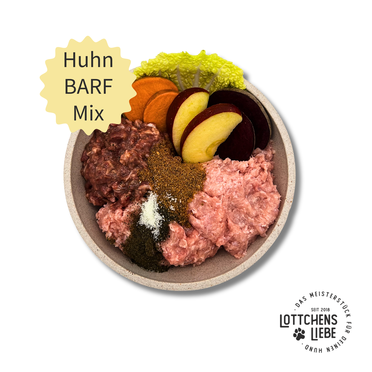 Lottchens Liebe BARF Probierpaket - Der Klassiker, 7.5kg – Bild 4