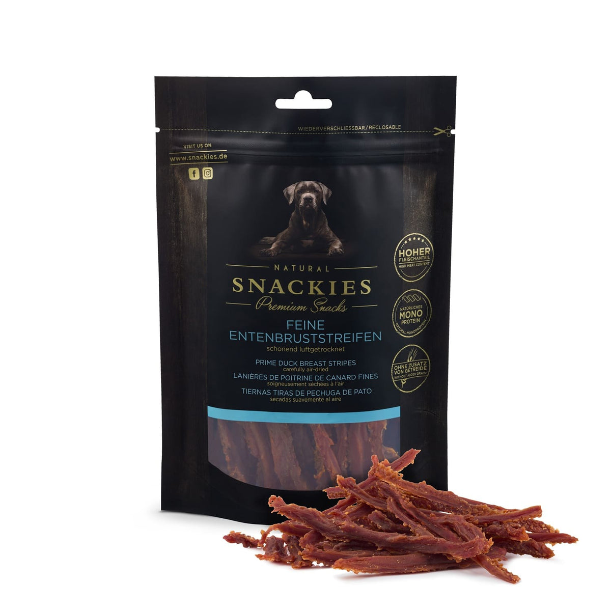 Lottchens Liebe Feine Entenbruststreifen 180g