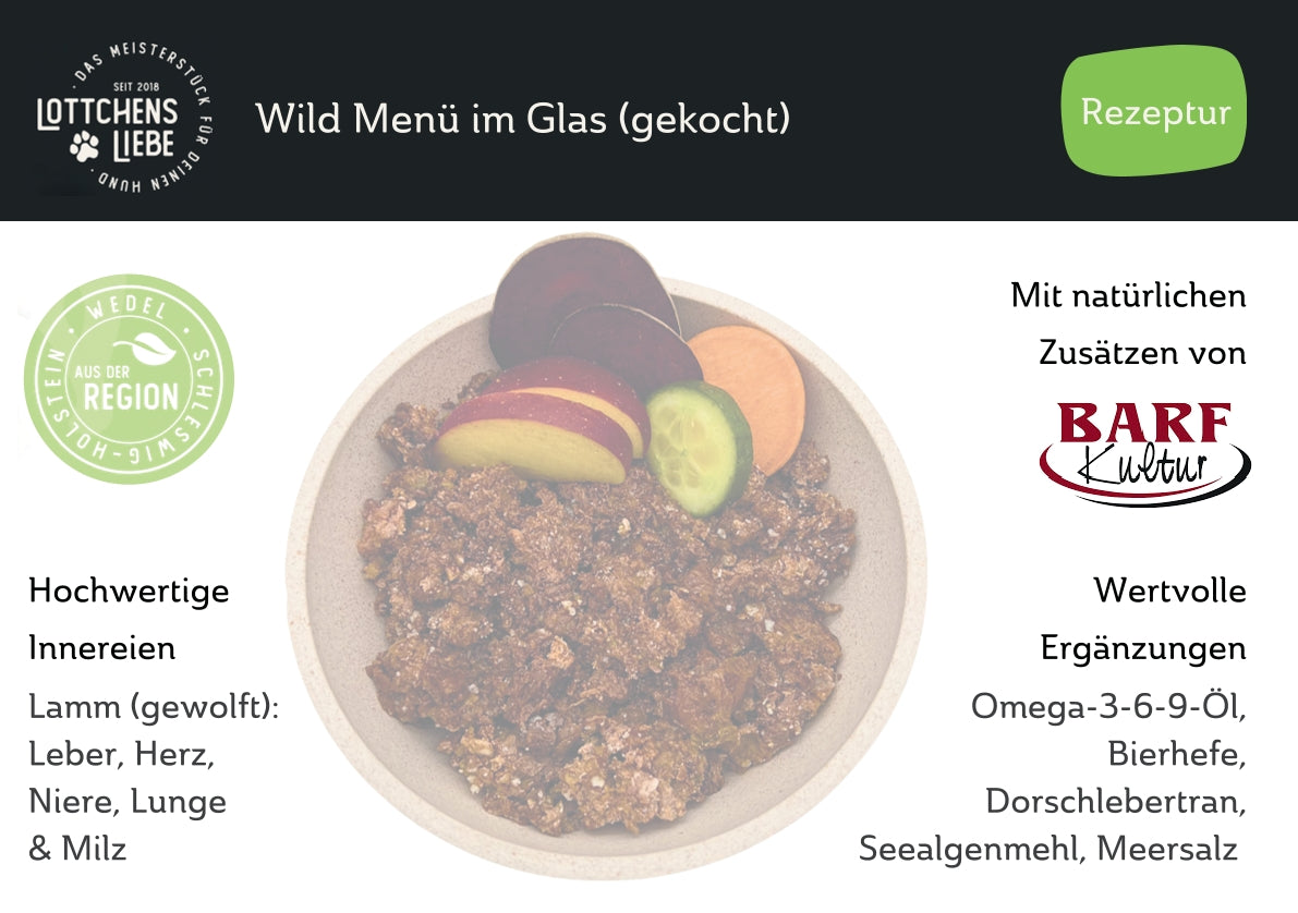 Lottchens Liebe Wild Menü, 380g – Bild 5