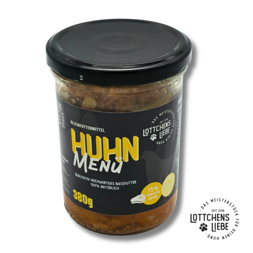 Lottchens Liebe Huhn Menü, 380g
