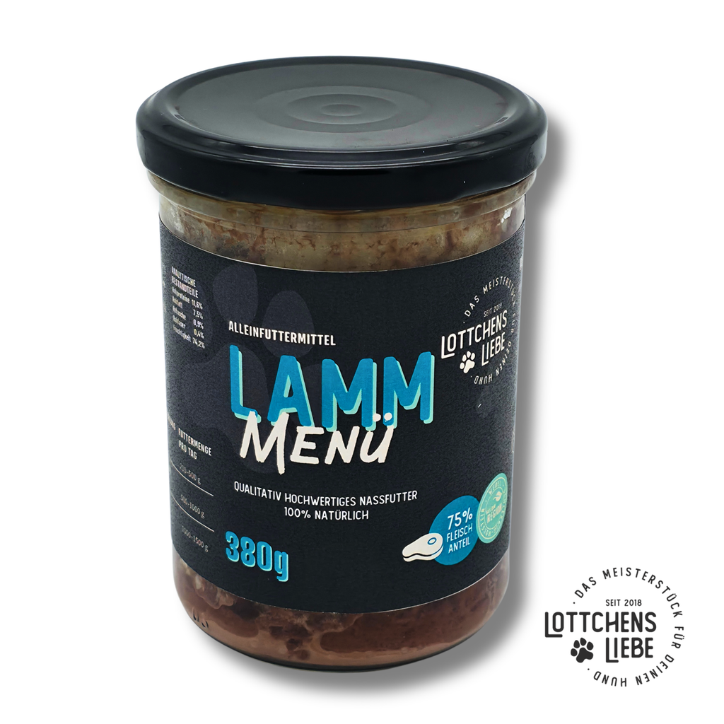 Lottchens Liebe Lamm Menü, 380g
