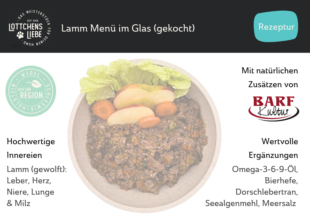 Lottchens Liebe Lamm Menü, 380g – Bild 5